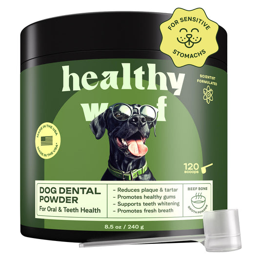 Dental Powder for Dogs - 120 Scoops